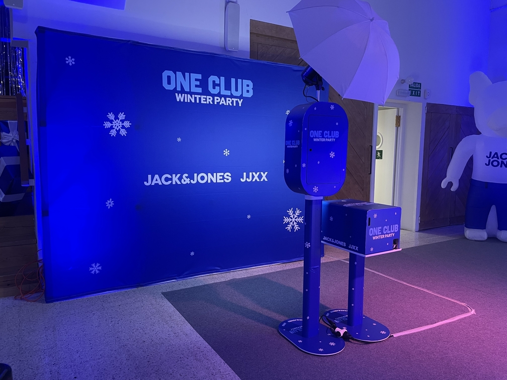 Fotomatón para eventos en Madrid, impresión inmediata y branding